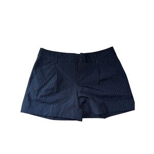 GAP Pinstripe Shorts Women Size 2 Classiccore Preppy Coastal Grandmother